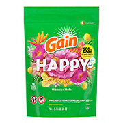 Gain Super Sized Flings! Happy HE Laundry Detergent Pacs - Hibiscus Hula