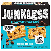 Junkless Chocolate Chip Chewy Granola Bars