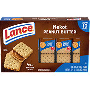 Lance Sandwich Cookies Nekot Peanut Butter