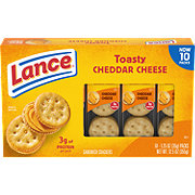 Lance Sandwich Crackers Toasty Cheddar Cheese