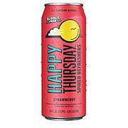 Happy Thursday Spiked Refreshers Strawberry Single Can