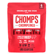 Chomps Chomplings Original Beef Mini Sticks