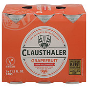 Clausthaler Non-Alcoholic Beer Cans - Grapefruit, 6 pk