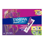 Tampax Radiant Pocket Tampons - Regular/Super