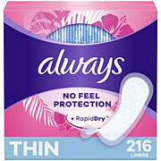 Always Thin Liners Regular Unscented