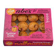 Abe's Vegan Mini Muffins - Cranberry Orange