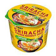 Choi Sriracha Ramen Noodle Soup Chicken Bowl