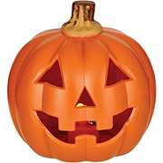 Destination Holiday Halloween Mini LED Light up Jack-O-Lantern