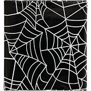 Destination Holiday Halloween Spider Webs Table Cover