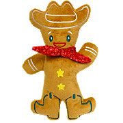 Woof & Whiskers Plush Dog Toy - Gingerbread Cowboy