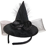 Seasons Reflective Witch Hat Halloween Headband