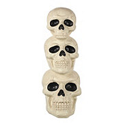 Destination Holiday Halloween Animated Three Stacked Skulls