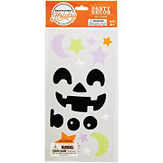 Destination Holiday Halloween Jack-O-Lantern Face Gel Clings