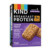 Kind 8g Protein Breakfast Bars - Caramel Peanut