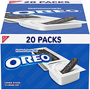 Nabisco Handi-Snacks Oreo Cookie Sticks 'N Creme Dip Snack Packs
