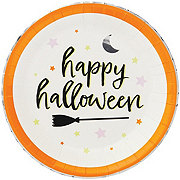 Destination Holiday Happy Halloween Paper Plate, 9''