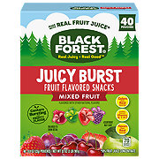 Black Forest Juicy Burst Mixed Fruit Flavored Snacks