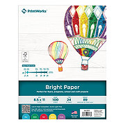 PrintWorks Bright Colors Paper, 100 Ct
