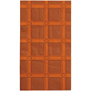 Destination Holiday Thanksgiving Rust Plaid Napkins