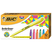 BIC Brite Liner Chisel Tip Highlighters - Assorted Ink