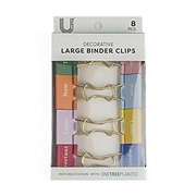 U Style Large Decorative Binder Clips