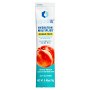 Liquid I.V. Hydration Multiplier Sugar Free Electrolyte Drink Mix White Peach