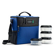 Fit + Fresh Foundry Lunch Bag Kit - Blue