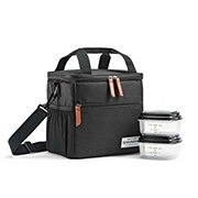 Fit + Fresh Foundry Lunch Bag Kit - Black