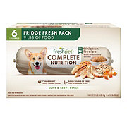 Freshpet Complete Nutrition Fresh Dog Food, Multipack - Chicken