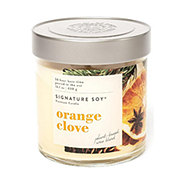 Signature Soy Orange Clove Scented Fall Candle