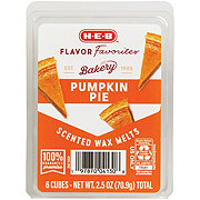 H-E-B Flavor Favorites Pumpkin Pie Scented Wax Melts