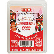 H-E-B Flavor Favorites Gingerbread Cookie Dough Scented Wax Melts