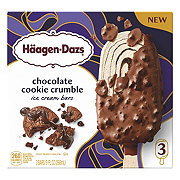 Haagen-Dazs Chocolate Cookie Crumble Ice Cream Bars