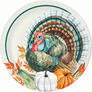 Destination Holiday Thanksgiving Lunch Paper Plate