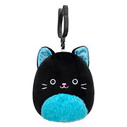 Squishmallows Black Cat Halloween Clip-On Plush