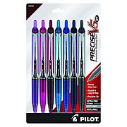 Pilot Precise V5 RT 0.5mm Rolling Ball Pens - Assorted Ink
