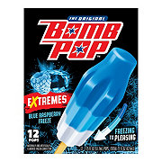 Bomb Pop Extremes Blue Raspberry Freeze Ice Pops
