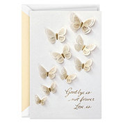 Hallmark Signature Butterflies Sympathy Card - E8