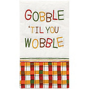 Destination Holiday Thanksgiving Gobble 'Til You Wobble Napkins