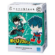 Bandai Nanoblock Charanano My Hero Academia Izuki Midoriya Set
