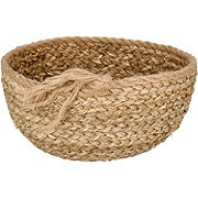 Destination Holiday Fall Round Seagrass Tray