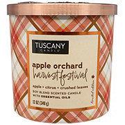 Tuscany Candle Apple Orchard Harvest Festival Scented Soy Candle