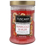 Tuscany Candle Marigold & Mum Scented Fall Candle