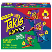 Takis Variety Pack Rolled Tortilla Chips 1 oz Bags