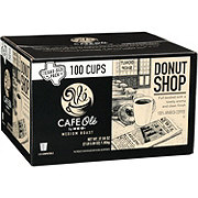 CAFE Olé by H-E-B Medium Roast Donut Shop Coffee Single Serve Cups - Texas-Size Pack