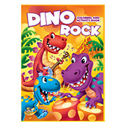 CrownJewlz Dino Rock Coloring & Activity Book