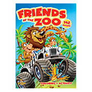 CrownJewlz Friends at the Zoo Coloring & Activity Book