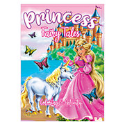 CrownJewlz Princess Fairy Tales Coloring & Activity Book