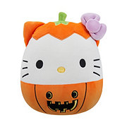 Squishmallows Sanrio Hello Kitty Pumpkin Halloween Plush