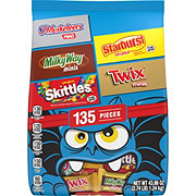 Skittles, Twix, Milky Way, Startburst, & 3 Musketeers Assorted Halloween Candy